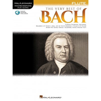 THE VERY BEST OF BACH - FLUTE PLAY ALONG