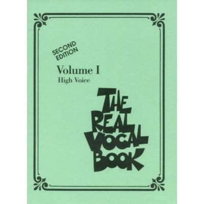 HAL LEONARD REAL VOCAL BOOK VOL.1 - HIGH VOICE
