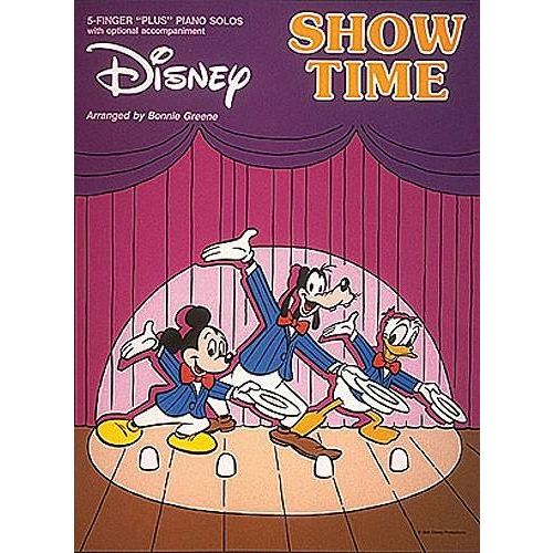 HAL LEONARD DISNEY SHOW TIME 5 FINGER PLUS PIANO SOLOS