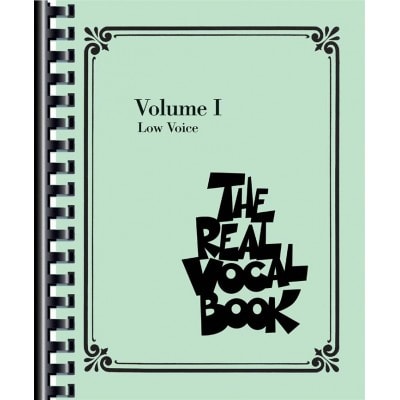 HAL LEONARD REAL VOCAL BOOK VOL.1 - LOW VOICE