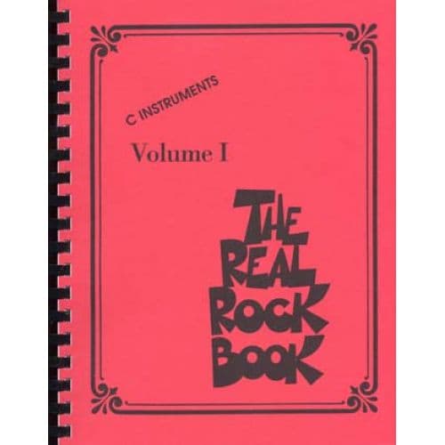 HAL LEONARD REAL ROCK BOOK VOL.1 C INSTRUMENT