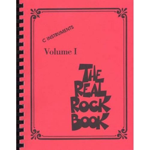 REAL ROCK BOOK VOL.1 C INSTRUMENT