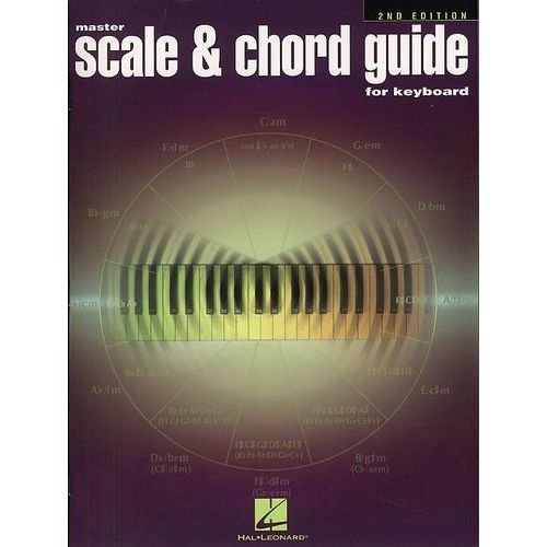 HAL LEONARD MASTER SCALE AND CHORD GUIDE FOR KEYBOARD 2ND EDITION KBD - KEYBOARD