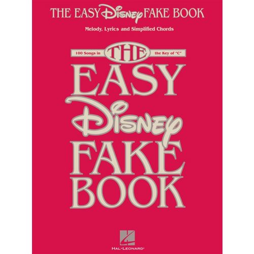 HAL LEONARD THE EASY DISNEY FAKE- C INSTRUMENTS
