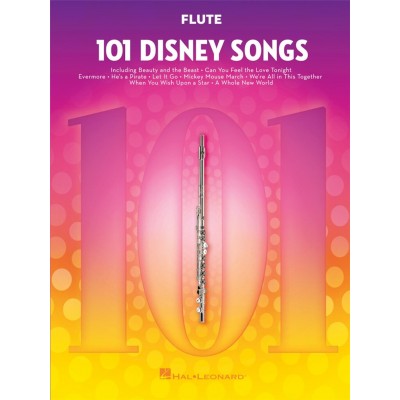101 DISNEY SONGS - FLUTE