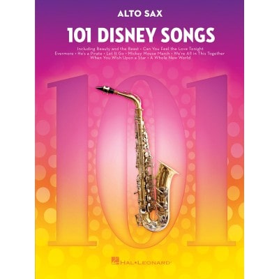 101 DISNEY SONGS - SAXOPHONE ALTO