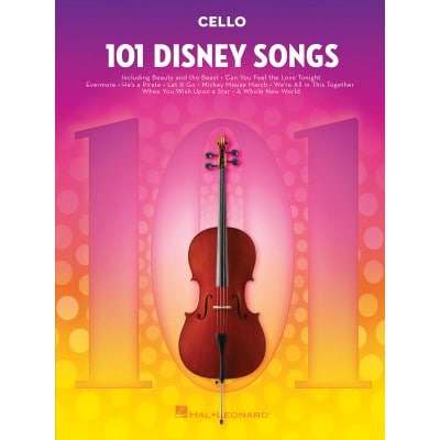 THE BIG BOOK OF DISNEY SONGS INSTRUMENTAL FOLIO CELLO - CELLO