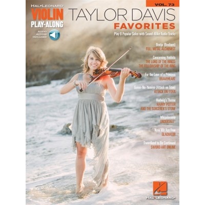 TAYLOR DAVIS - FAVORITES - VIOLIN PLAY ALONG VOL.73