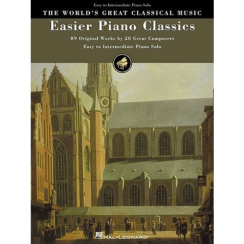 THE WORLD'S GREAT CLASSICAL MUSIC EASIER PIANO CLASSICS EASY/INTERM - PIANO SOLO