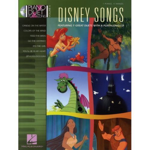 PIANO DUETS VOL.6 - DISNEY SONGS + CD