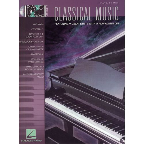 CLASSICAL MUSIC - VOL. 7 - PIANO DUET PLAY ALONG - PIANO DUET