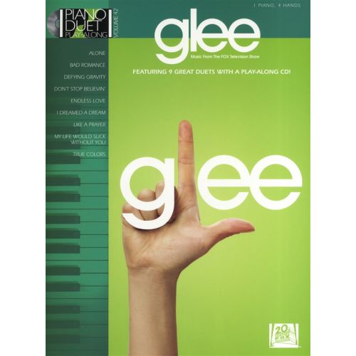 HAL LEONARD PIANO DUET PLAY ALONG VOL 42 GLEE PIANO DUET + CD - PIANO DUET