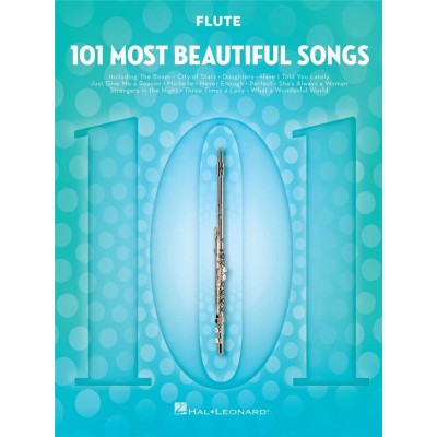 101 MOST BEAUTIFUL SONGS - FLÛTE