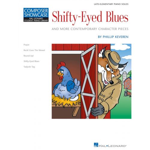 HAL LEONARD PHILLIP KEVEREN - SHIFTY-EYED BLUES AND MORE CONTEMPORARY CHARACTER PIE - PIANO SOLO