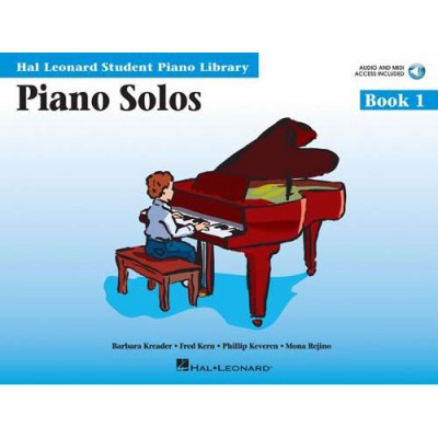 HAL LEONARD PIANO SOLOS BOOK 1 - + MP3 PACK - HAL LEONARD STUDENT PIANO LIBRARY - PIANO SOLO