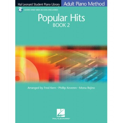 HAL LEONARD STUDENT PIANO LIBRARY - POPULAR HITS 2 + MP3 - PIANO SOLO