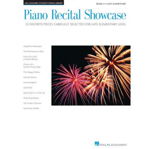 HAL LEONARD Piano Recital Showcase - Book Two: Late Elementary Level