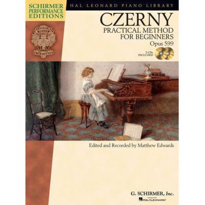 CZERNY CARL - PRACTICAL METHOD FOR BEGINNERS OP.599 PIANO + MP3 - PIANO SOLO