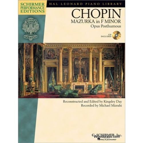 CHOPIN F. - MAZURKA IN F MINOR OP.POST - PIANO