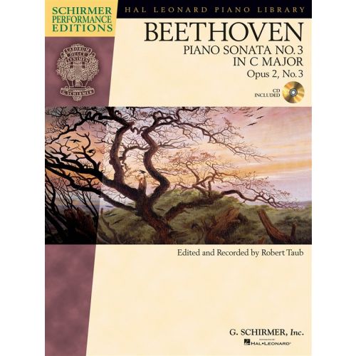 SCHIRMER PERFORMANCE EDITIONS BEETHOVEN SONATA NO. 3 + CD - PIANO SOLO
