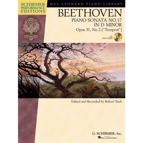 HAL LEONARD SCHIRMER PERFORMANCE EDITIONS BEETHOVEN SONATA NO.17 OP.31/2 + CD - PIANO SOLO