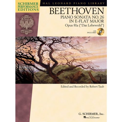 SCHIRMER PERFORMANCE EDITION BEETHOVEN SONATA NO.26 OP.81A + CD - PIANO SOLO