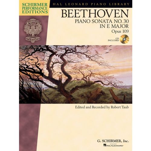 SCHIRMER PERFORMANCE EDITIONS BEETHOVEN PIANO SONATA NO.30 OP109 + CD - PIANO SOLO