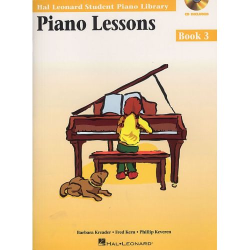 HAL LEONARD STUDENT PIANO LIBRARY PIANO LESSONS BOOK 3 - PIANO SOLO
