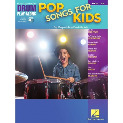DRUM PLAY ALONG VOL.53 POP SONGS FOR KIDS