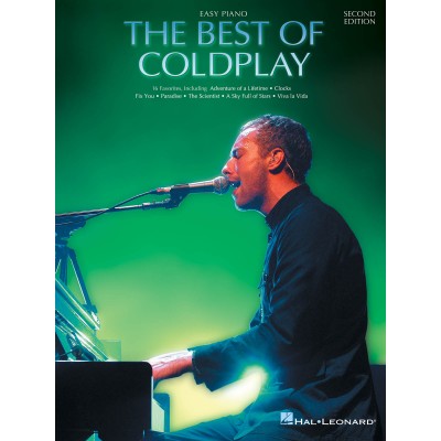COLDPLAY - THE BEST OF COLDPLAY FOR EASY PIANO