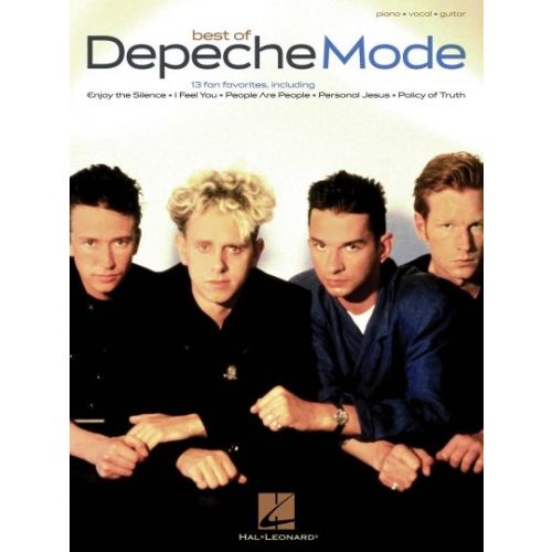 HAL LEONARD BEST OF DEPECHE MODE PIANO VOCAL GUITAR SONGBOOK - PVG