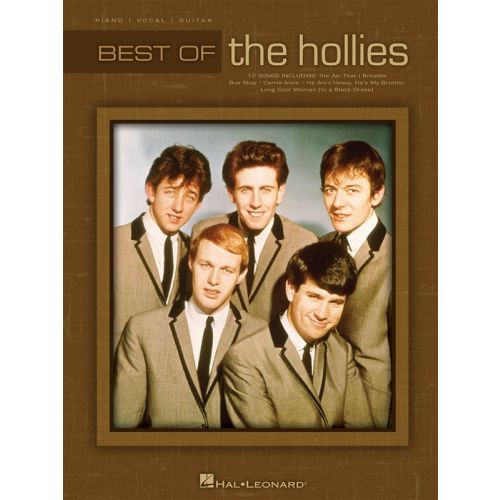 HAL LEONARD BEST OF THE HOLLIES PIANO VOCAL GUITAR SONGBOOK- PVG