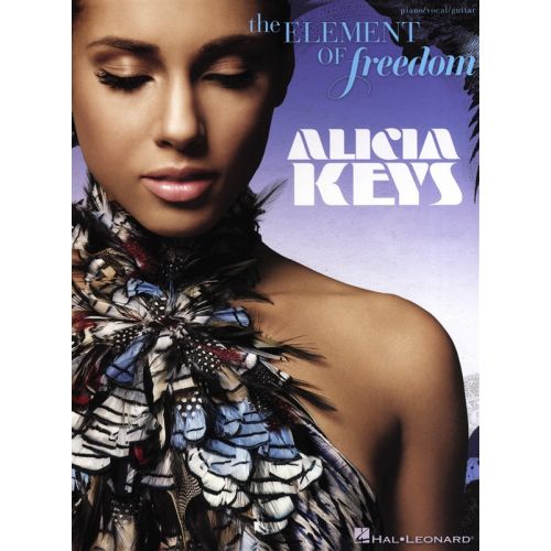 ALICIA KEYS - THE ELEMENT OF FREEDOM PIANO VOCAL GUITAR SONGBOOK- PVG