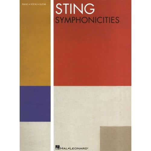 STING SYMPHONICITIES PIANO VOCAL GUITAR - PVG