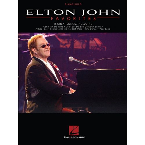 ELTON JOHN FAVORITES PIANO SOLO PERSONALITY - PIANO SOLO