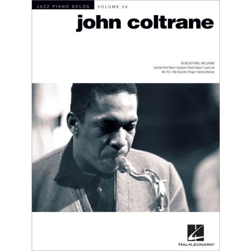 HAL LEONARD JAZZ PIANO SOLOS VOL.24 - JOHN COLTRANE