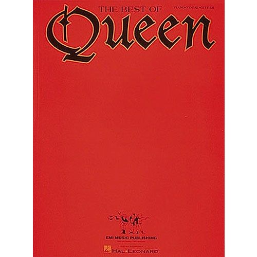 THE BEST OF QUEEN SONGBOOK - PVG