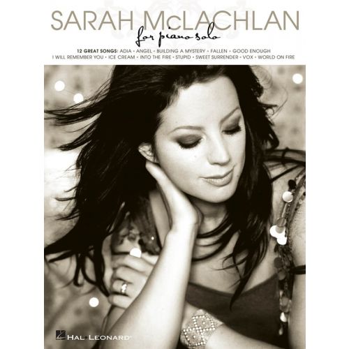 MCLACHLAN SARAH PIANO SOLO - PIANO SOLO
