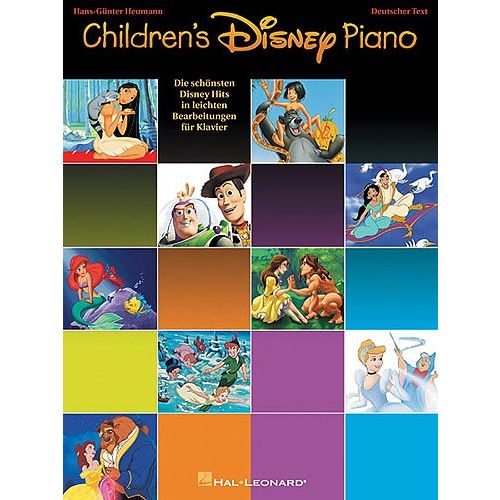 HEUMANN - CHILDREN'S DISNEY PIANO GERMAN EDITION - PVG