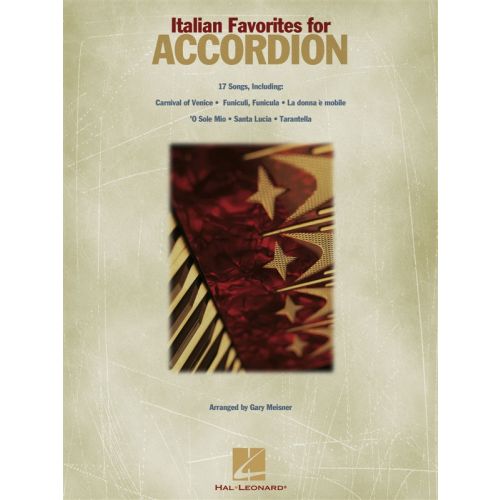 HAL LEONARD ITALIAN SONGS FOR ACCORDION - ACCORDION