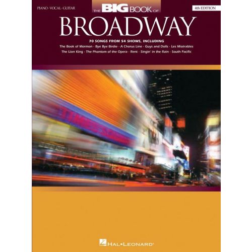  The Big Book Of Broadway 4th Edition - Pvg