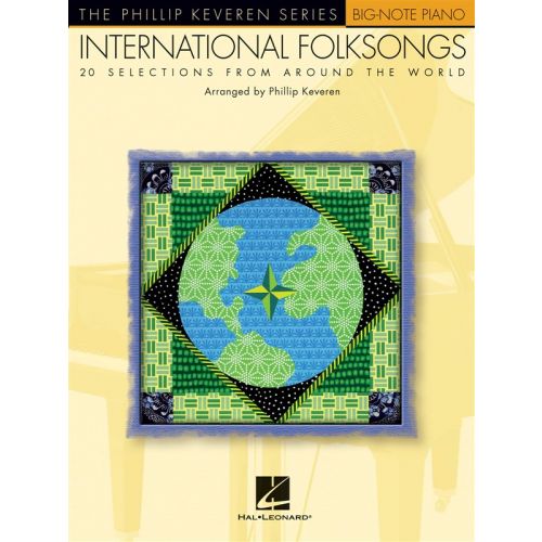 HAL LEONARD INTERNATIONAL FOLKSONGS BIG NOTE - PIANO SOLO