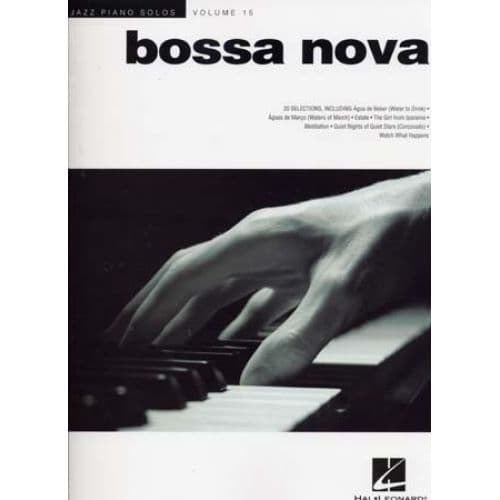 JAZZ PIANO SOLOS VOL.15 - BOSSA NOVA