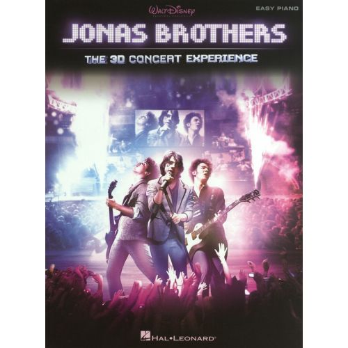 HAL LEONARD JONAS BROTHERS - THE 3D CONCERT EXPERIENCE - PIANO SOLO