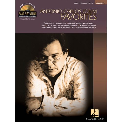  Piano Play-along Volume 84 Antonio Carlos Jobim Pvg + Cd - Piano Solo