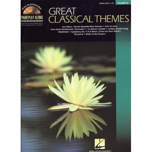 PIANO PLAY ALONG VOL.97 - GREAT CLASSICAL THEMES + CD - PIANO