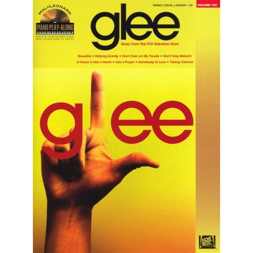 PIANO PLAY-ALONG VOLUME 102 GLEE PIANO + CD - PIANO SOLO