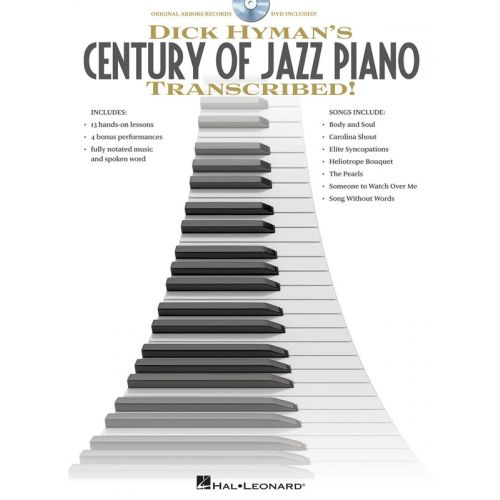 DICK HYMAN - DICK HYMAN'S CENTURY OF JAZZ PIANO TRANSCRIBED! - PIANO SOLO