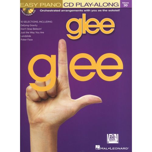 EASY PIANO PLAY ALONG VOLUME 30 GLEE EASY + CD - PIANO SOLO