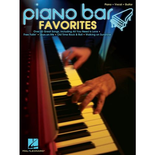 HAL LEONARD PIANO BAR FAVORITES - PVG